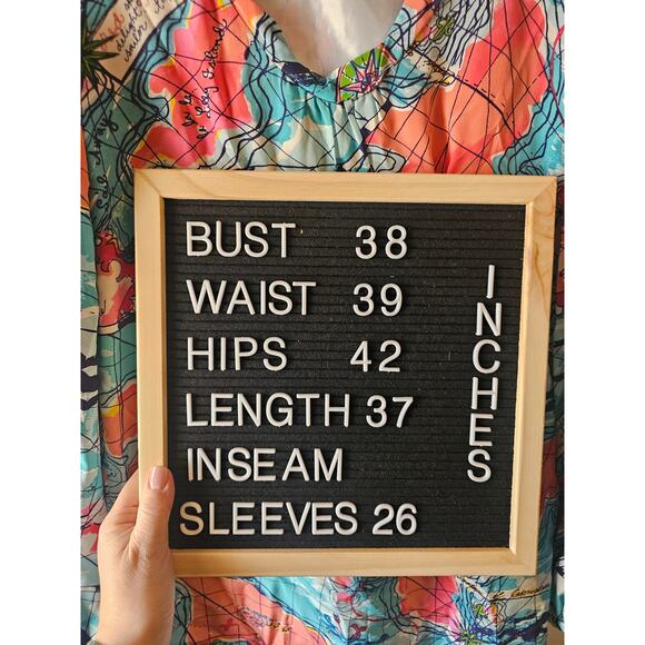 LILY PULITZER Dress Women's 8 Silk X Marks the Spot Connie Mini Cruise Spring - Picture 8 of 8